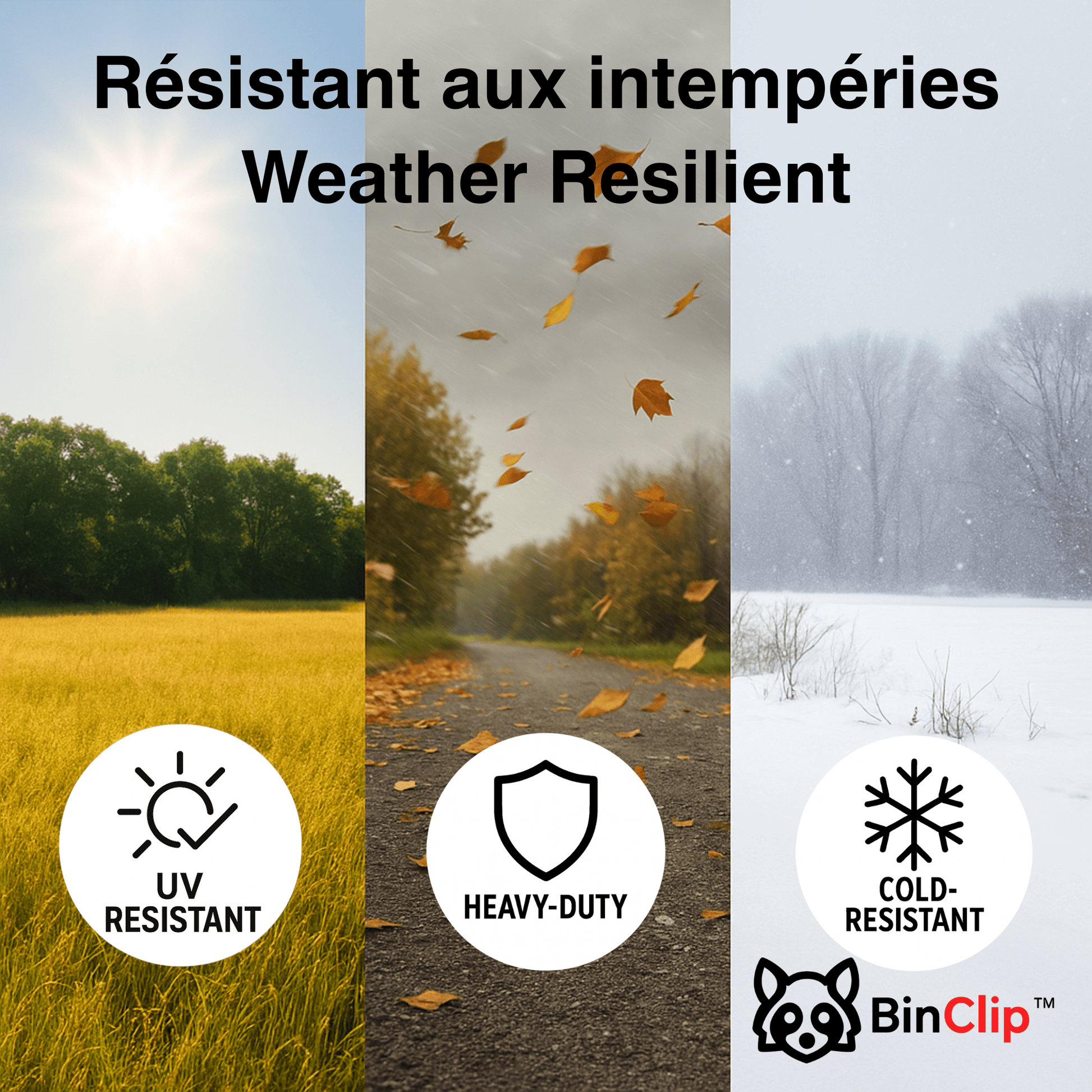 BinClip™ – Complet Couleur | BinSmart | Made in Canada